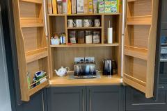 Classic Charnwood Diamond Grey Kitchen with Solid Quartz Leicester