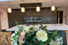 Classic Charnwood Diamond Grey Kitchen with Solid Quartz Leicester