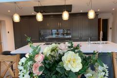 Classic Charnwood Diamond Grey Kitchen with Solid Quartz Leicester