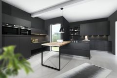 German Kitchen design in carbon