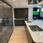 Classic Charnwood Diamond Grey Kitchen with Solid Quartz - Leicester