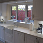 Classic White Granite Kitchen - Ironbridge