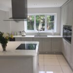Classic Dove Grey Kitchen with Solid Quartz - Priorslee, Telford