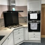 Classic Grey Corner Hub Kitchen - Muxton