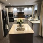 Classic Cashmere White Acrylic Kitchen Installation - Priorslee, Telford