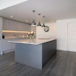 Contemporary German Kitchen with Island - Shropshire