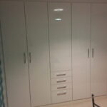 Fitted Wardrobe Hinged Doors - Ultra Gloss White